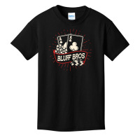 Bluff Bros   Texas Hold'em Gambling Casino Gambler Poker T Shirt Basic Youth T-shirt | Artistshot