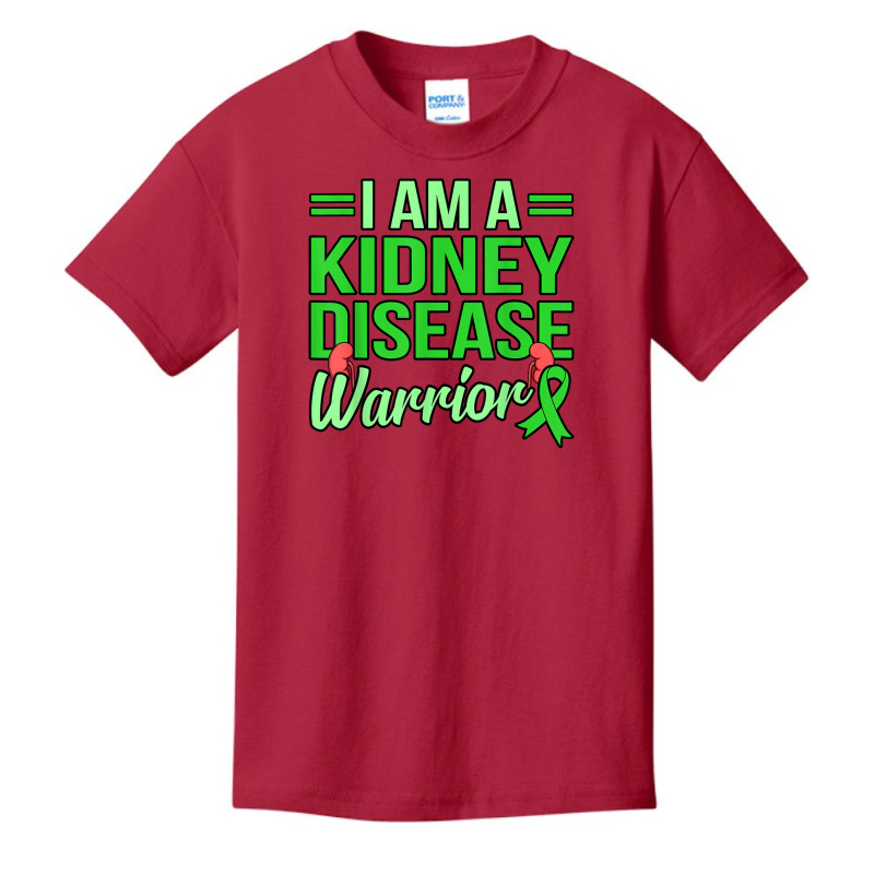 Kidney Disease Warrior Organ Donation Awareness Graphic T Shirt Basic Youth T-shirt by cm-arts | Artistshot