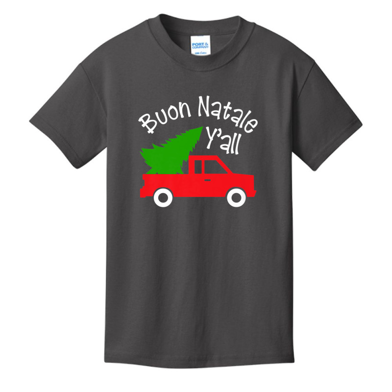 Buon Natale Italian Christmas  Y'all Funny Italy Red Truck Premium T S Basic Youth T-shirt by cm-arts | Artistshot