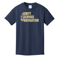 Unity Service Navigation Chief Art With Anchor For Naval Cpo T Shirt Basic Youth T-shirt | Artistshot