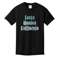 Santa Monica California Water T Shirt Basic Youth T-shirt | Artistshot