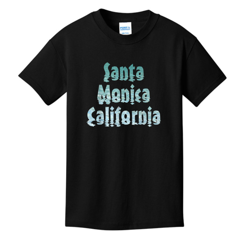 Santa Monica California Water T Shirt Basic Youth T-shirt by cm-arts | Artistshot