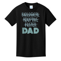 Biological Foster Adoptive Dad Tank Top Basic Youth T-shirt | Artistshot