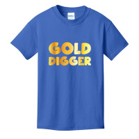 Gold Digger Geologist Pun Geology Geek Funny Costume Shirt T Shirt Basic Youth T-shirt | Artistshot