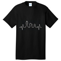 Cardiologist Synthwave Puzzle Board Game American Chess Day Basic T-shirt | Artistshot