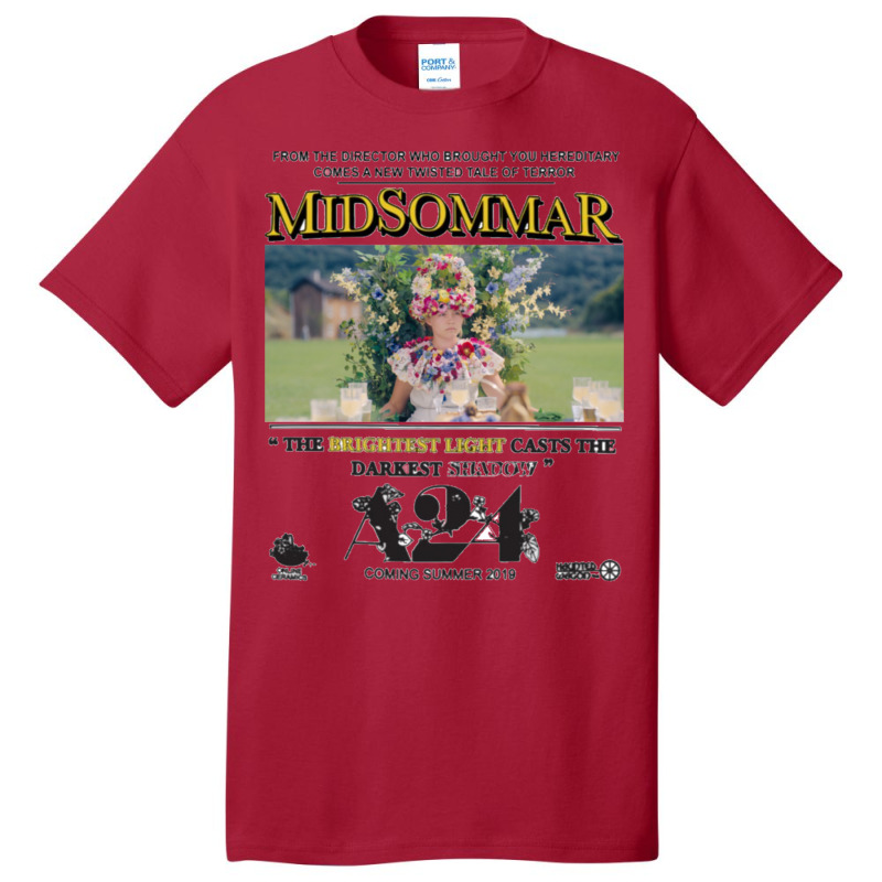 Midsommar A24 Basic T-shirt by cm-arts | Artistshot