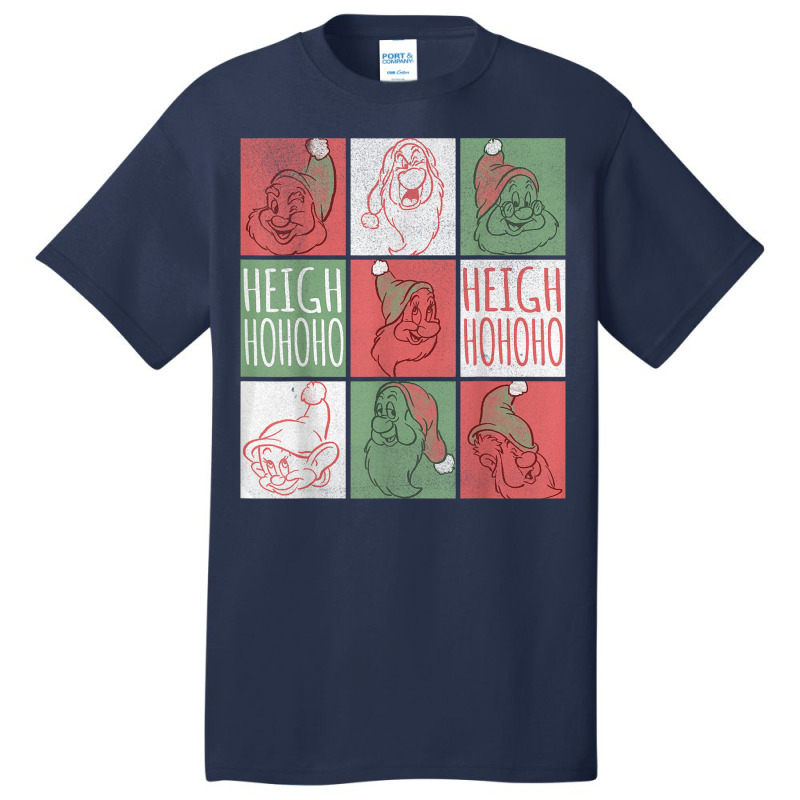 Snow White Heigh Ho Ho Ho Dwarfs Christmas Basic T-shirt | Artistshot