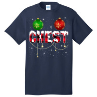 Chest Nuts matching Couples Chestnuts Christmas Couple Chest T Shirt Basic T-shirt | Artistshot