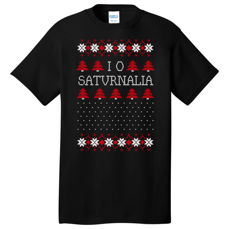 Ancient Knits - Io Saturnalia Basic T-shirt by cm-arts | Artistshot