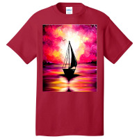 Sail Away With Me Graphic Basic T-shirt | Artistshot