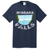 Vintage Niagara Niagra Falls National Park New York T Shirt T Shirt Basic T-shirt | Artistshot