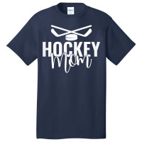 Womens Ice Hockey Mom Player Coach Hockey Mother T Shirt Basic T-shirt | Artistshot