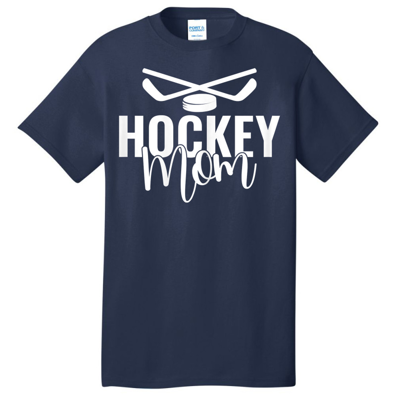 Womens Ice Hockey Mom Player Coach Hockey Mother T Shirt Basic T-shirt | Artistshot