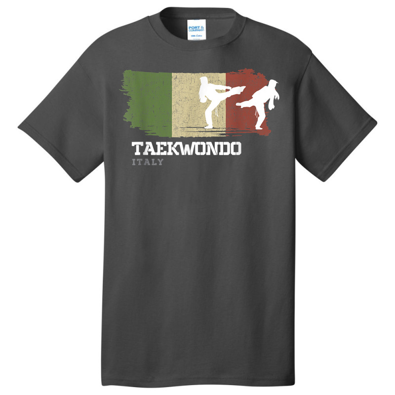 Womens Taekwondo Italy Combat Sports Martial Arts T Shirt Basic T-shirt | Artistshot