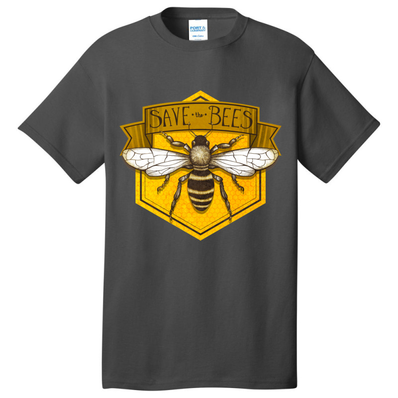 Save The Bees Basic T-shirt | Artistshot