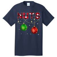 Chest Nuts christmas Matching Couples Chestnuts Couples Nuts Tank Top Basic T-shirt | Artistshot