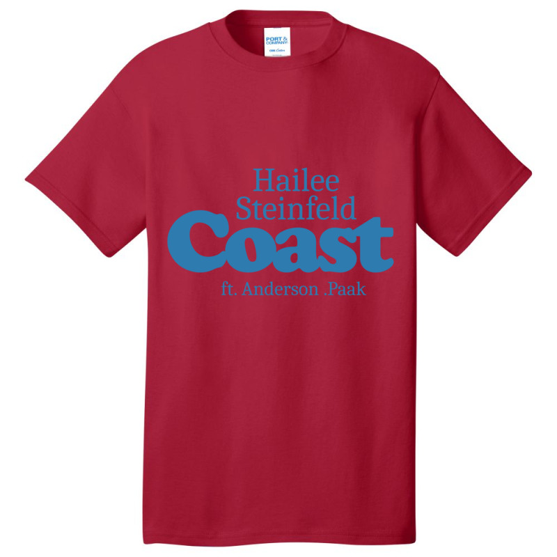 Hailee Steinfeld Coast Anderson Paak Blue Basic T-shirt by cm-arts | Artistshot