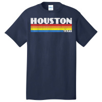 Retro 80s Texas Tx Souvenir Houston T Shirt Basic T-shirt | Artistshot