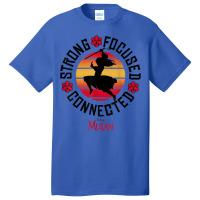 Funny Mulan Live Action Strong Focused Connected Silhouette Basic T-shirt | Artistshot