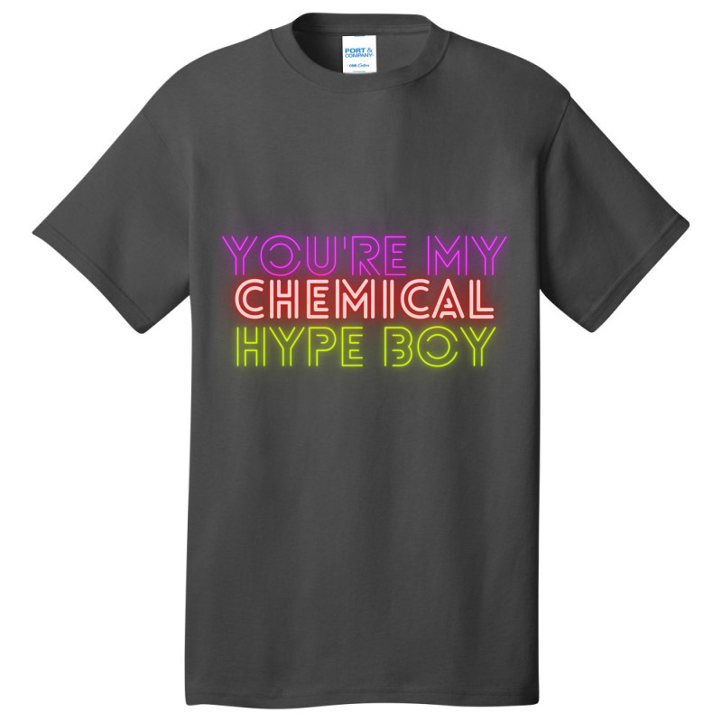 Youre My Chemical Hype Boy  Newjeans Hype Boy Lyrics  K Pop  Group Basic T-shirt | Artistshot