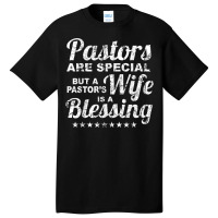 Youth Pastor Wife Appreciation Anniversary Day Religious Basic T-shirt | Artistshot