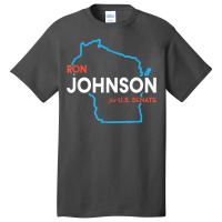 Ron Johnson 2022 Senate Election Wisconsin Republican Red Basic T-shirt | Artistshot