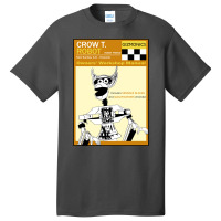 Crow T. Robot Owners Manual Basic T-shirt | Artistshot