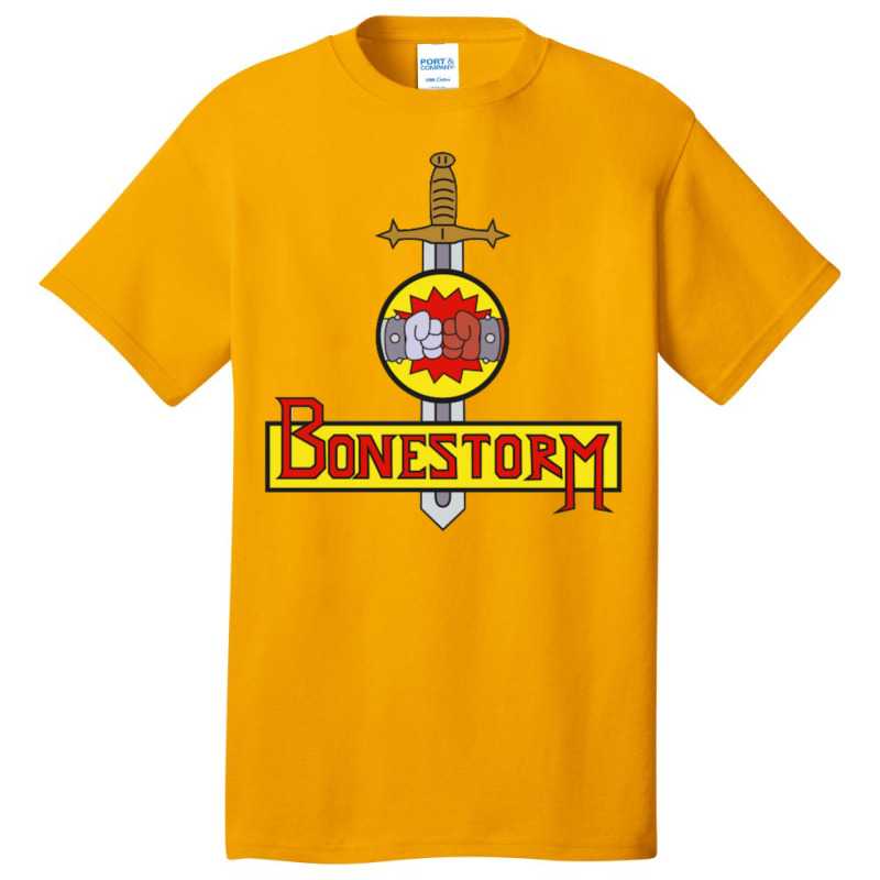 Bonestorm - Simpsons Game Funny Basic T-shirt | Artistshot