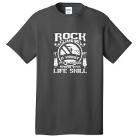 Rock Climbing A Zombie Apocalypse Life Skill Basic T-shirt | Artistshot