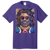 Captain Trips Psychedelic Rock Portrait Basic T-shirt | Artistshot