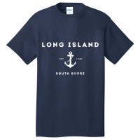 Long Island New York South Shore Est 1640 Raglan Baseball Tee Basic T-shirt | Artistshot