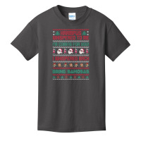 Krampus Whispered I'm Coming For You! Me Bring Samosas! T Shirt Basic Youth T-shirt | Artistshot