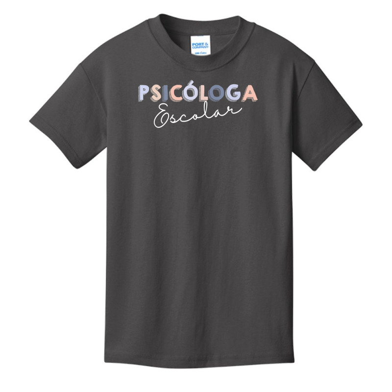 Psicólogo Escolar   Latin School Psychologist T Shirt Basic Youth T-shirt by cm-arts | Artistshot