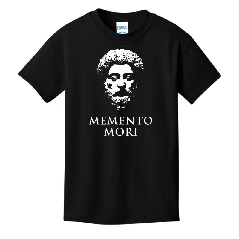 Memento Mori With Marcus Aurelius Head T Shirt Basic Youth T-shirt | Artistshot