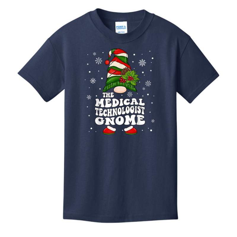 Medical Technician Gnome Emergency Worker Christmas Pajama T Shirt Basic Youth T-shirt | Artistshot