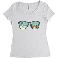 Paradise Glasses Women's Triblend Scoop T-shirt | Artistshot