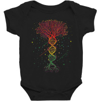 Dna Tree Life Genetics Biologist Science Earth Day Baby Bodysuit | Artistshot