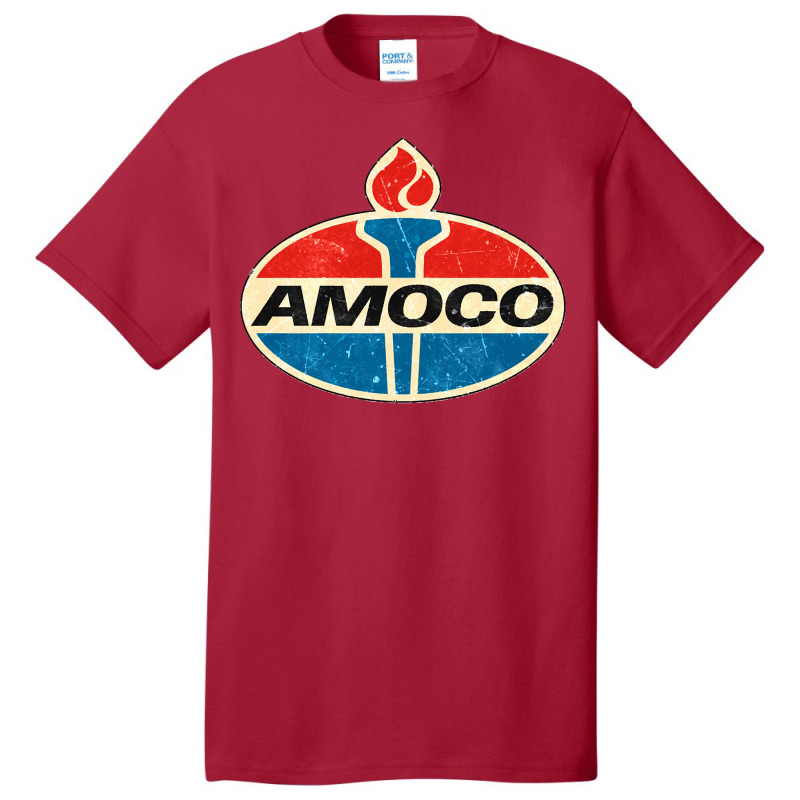 Amoco American Gas Standard Oil Classic Basic T-shirt by cm-arts | Artistshot