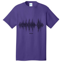 Hallelujah Song Lyric Soundwave (for Light Backgrounds) Basic T-shirt | Artistshot