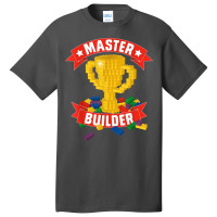 Master Builder Building Blocks Basic T-shirt | Artistshot