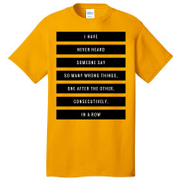 So Many Wrong Things Basic T-shirt | Artistshot