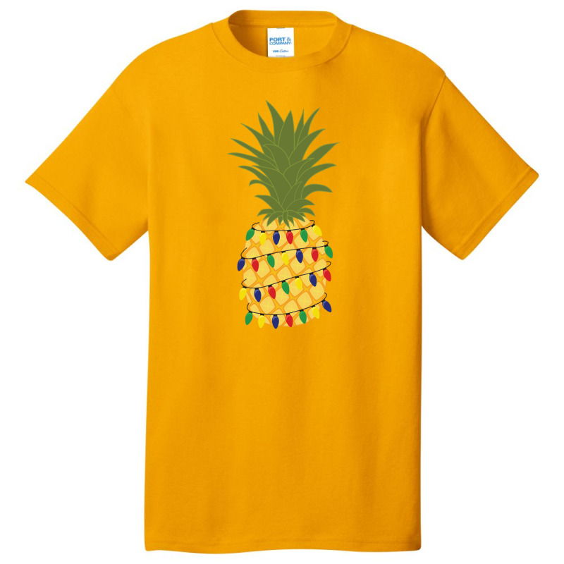 Christmas Pineapple Basic T-shirt | Artistshot