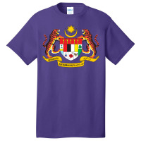 Coat Of Arms Of Malaysia Basic T-shirt | Artistshot