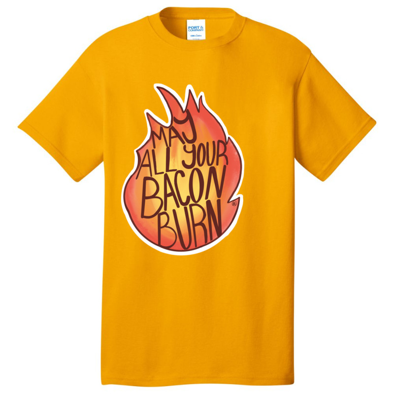 Calcifer Quote Basic T-shirt by JOHNCOLLIER | Artistshot