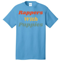 Rappers With Puppies Basic T-shirt | Artistshot