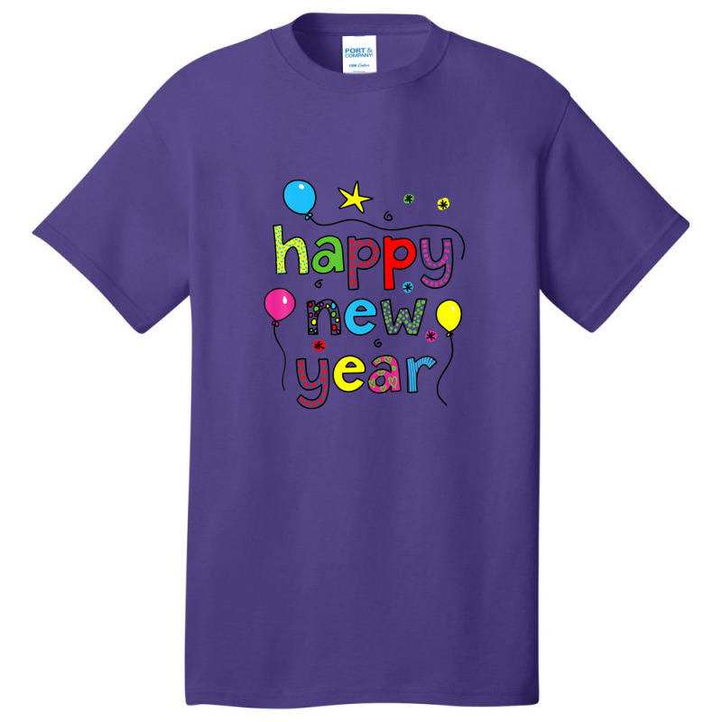 Happy New Year 2023 New Years Eve Party Countdown Basic T-shirt | Artistshot