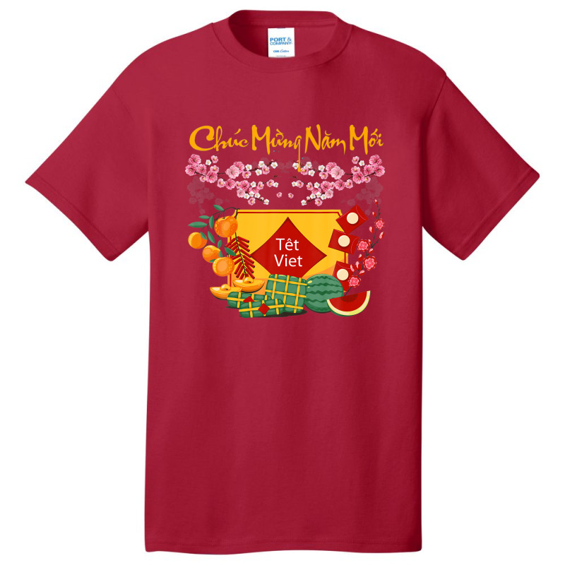 Vietnamese Lunar New Year - Tet 2023 Decoration Li Xi Basic T-shirt | Artistshot