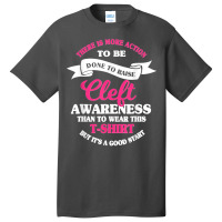 Cleft Lip Palate Ribbon Awareness Week Orofacial Hare Lip Basic T-shirt | Artistshot