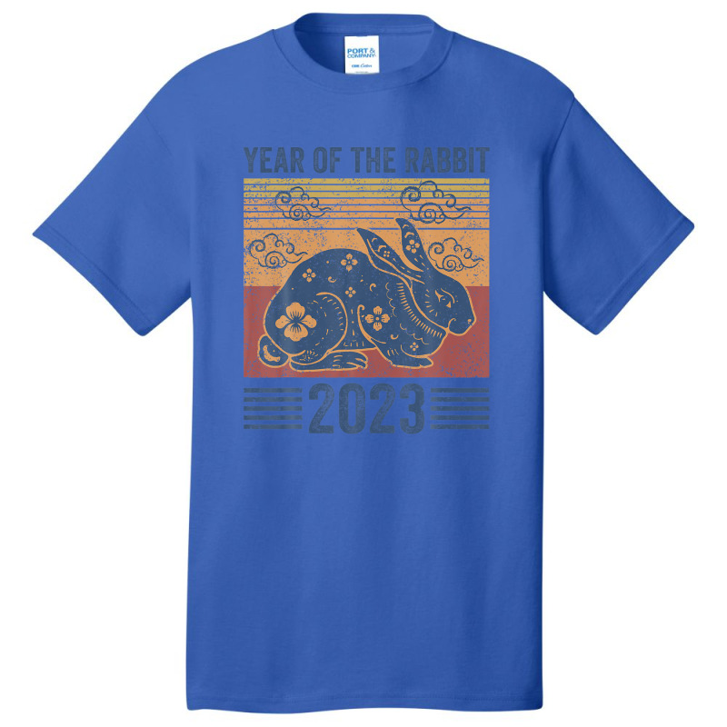 Chinese New Year 2023 Year Of The Rabbit Zodiac Lunar Basic T-shirt | Artistshot