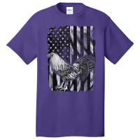 Us Flag Cock Fight Enthusiast Cock Fight Basic T-shirt | Artistshot